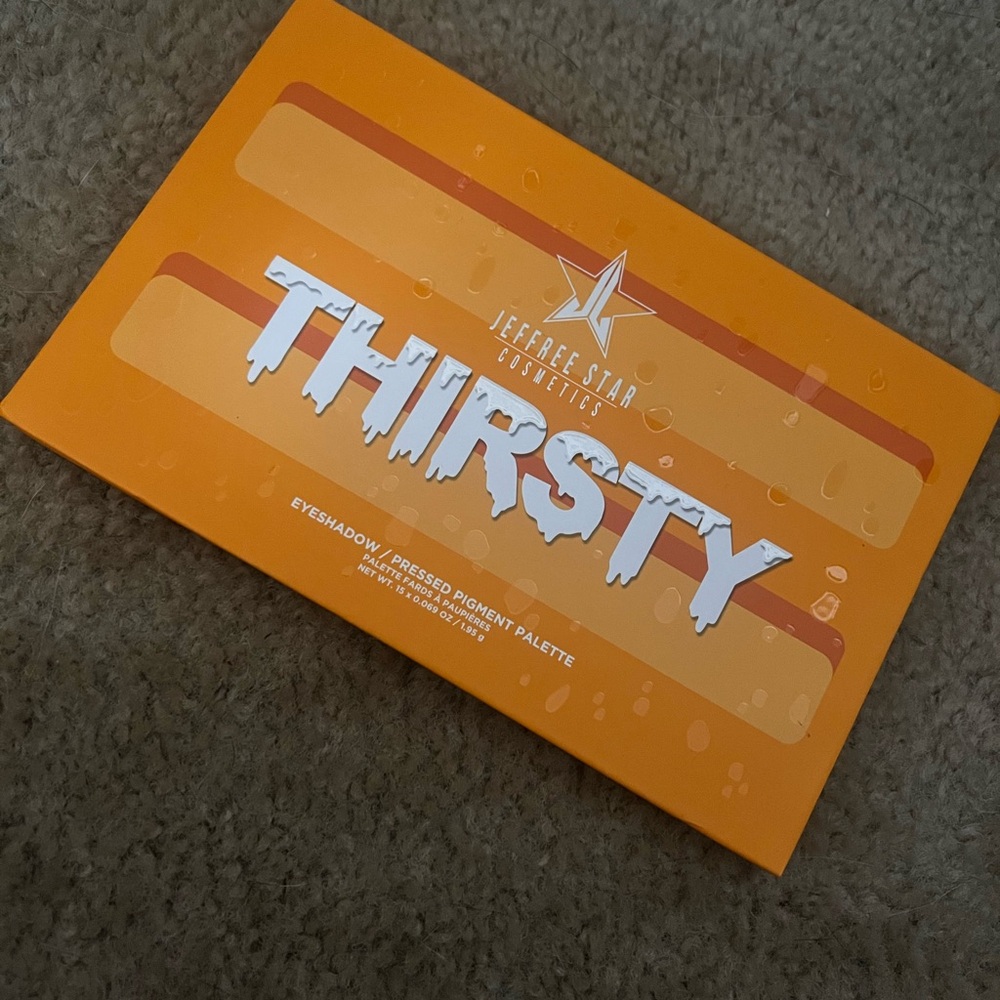 Jeffree Star Thirsty Palette - Vibrant Orange